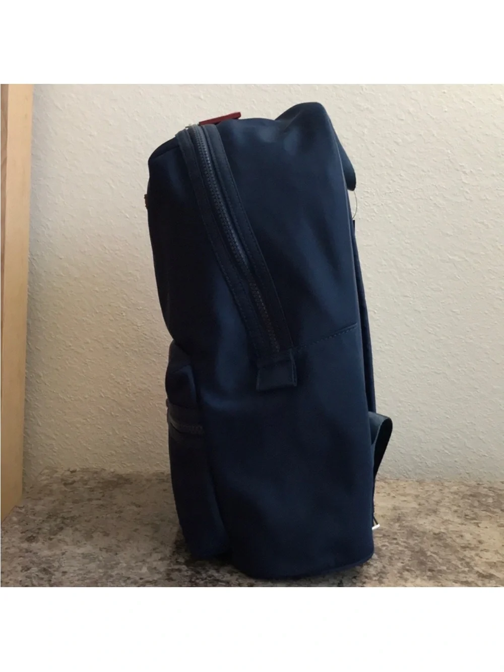 ❤️ Tommy Hilfiger Navy Red Nylon Backpack
